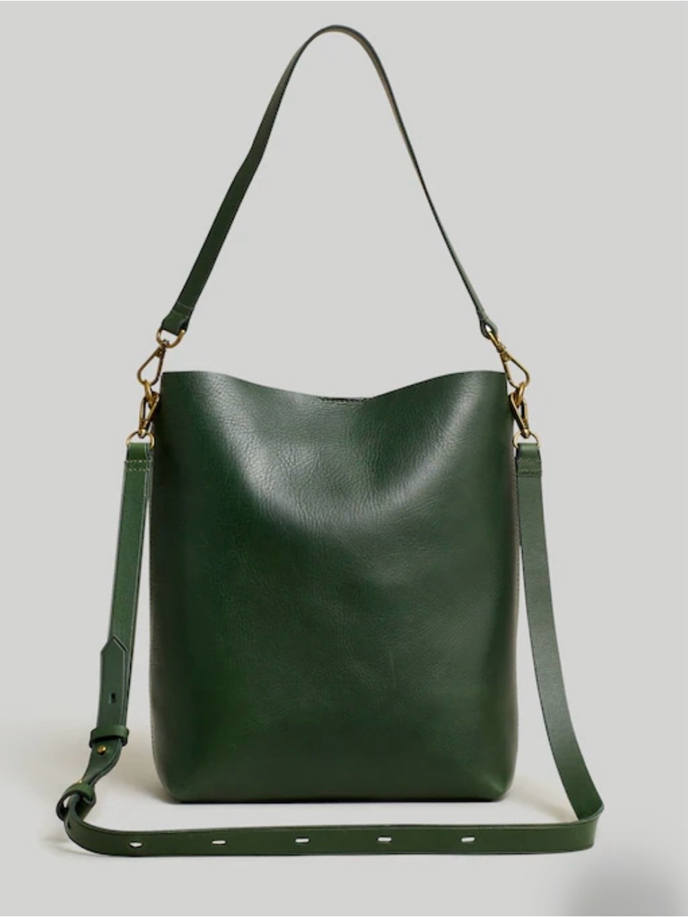 Madewell Transport Bucket Bag - forest / green